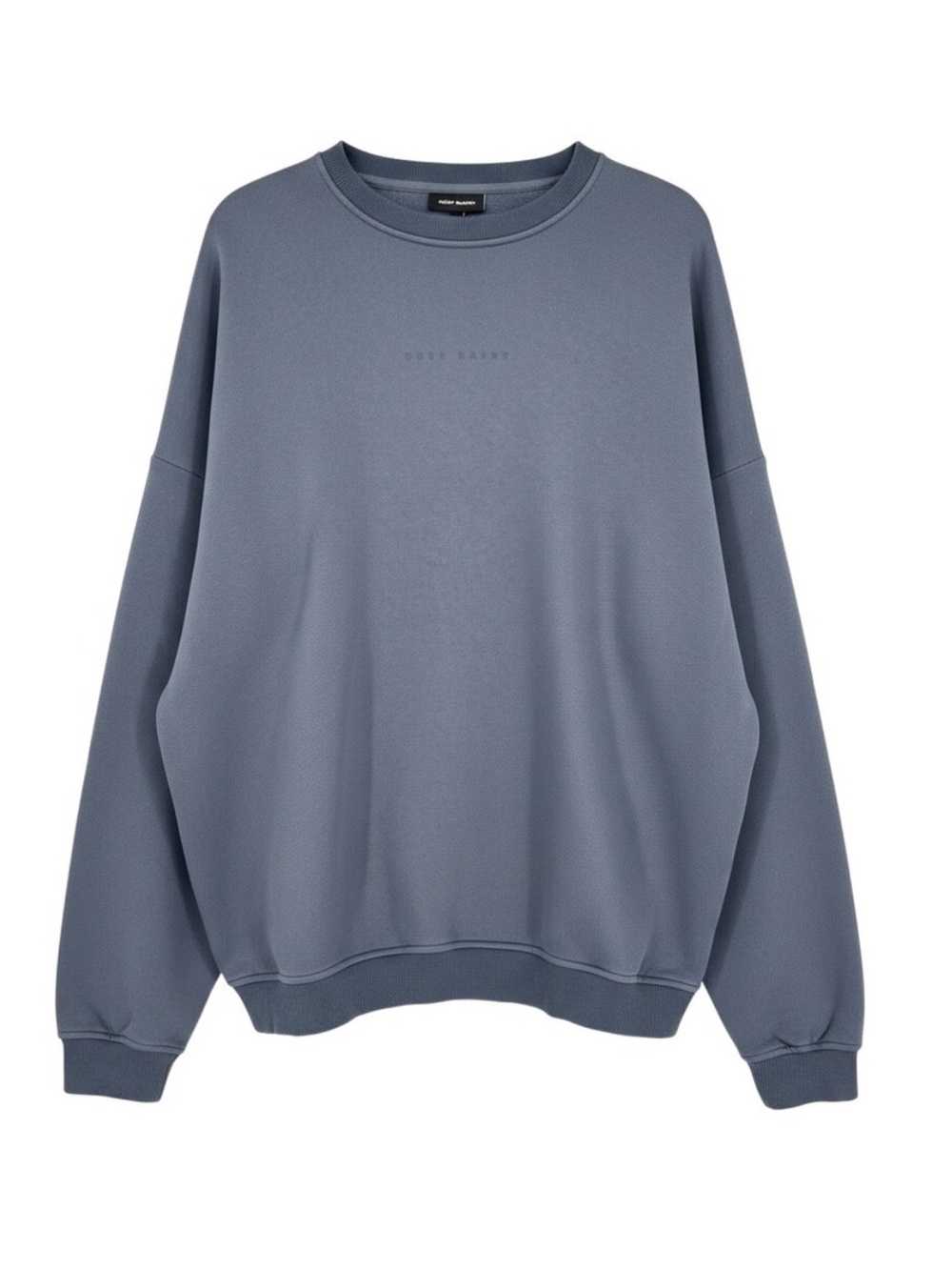 Cozy Earth Cityscape Crewneck Pullover Sweatshirt Blue Small